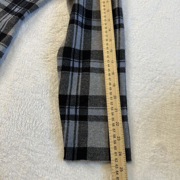 Tahari Sweater Blazer Women’s XL Multicolor Gray Plaid Business Casual Office - Picture 16 of 16